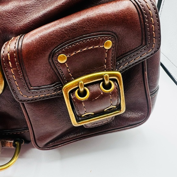 Coach Vintage #7458 Whiskey Leather Bag - Picture 5 of 16